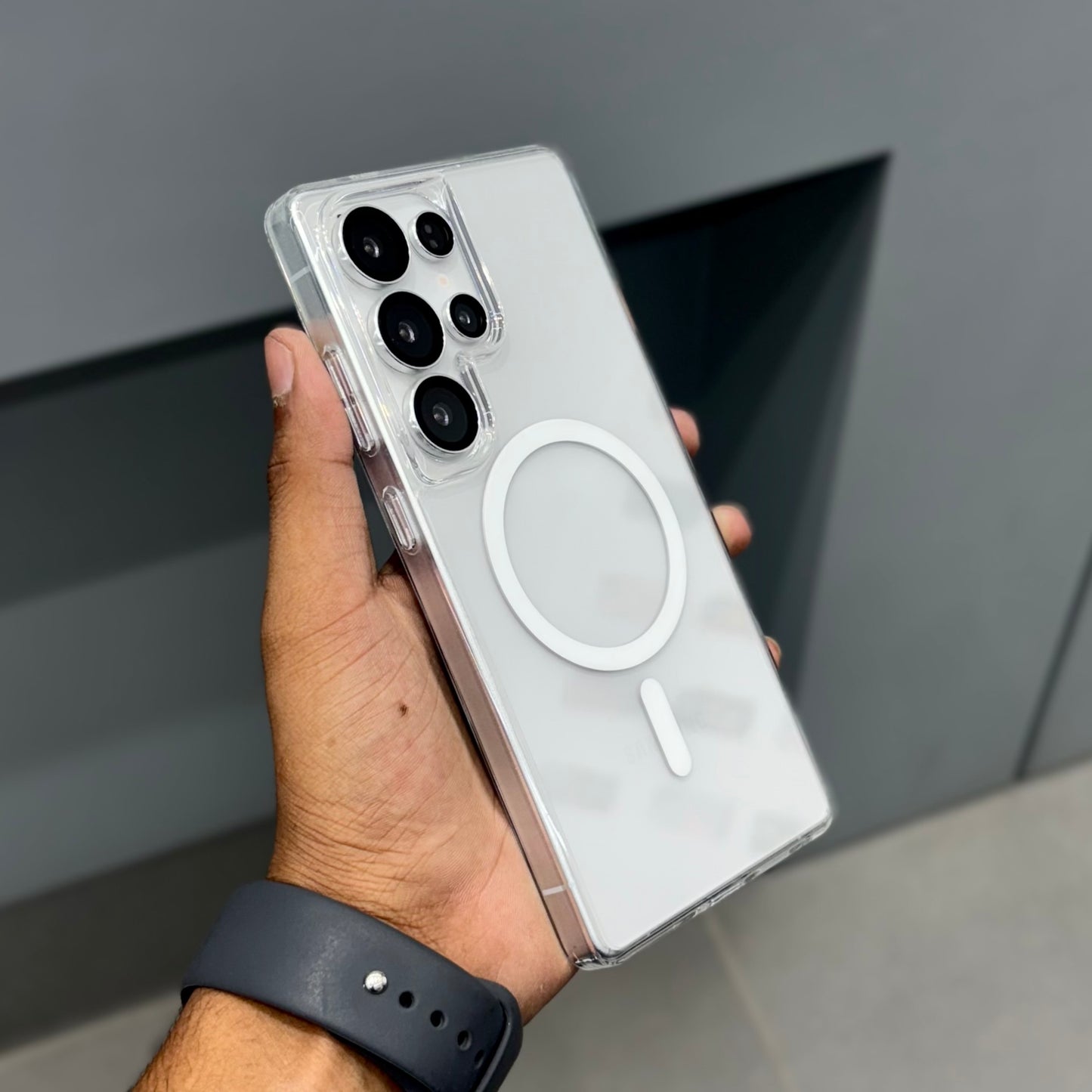 Kuvete Clear Case With Magsafe-Samsung ( No. 2032 )