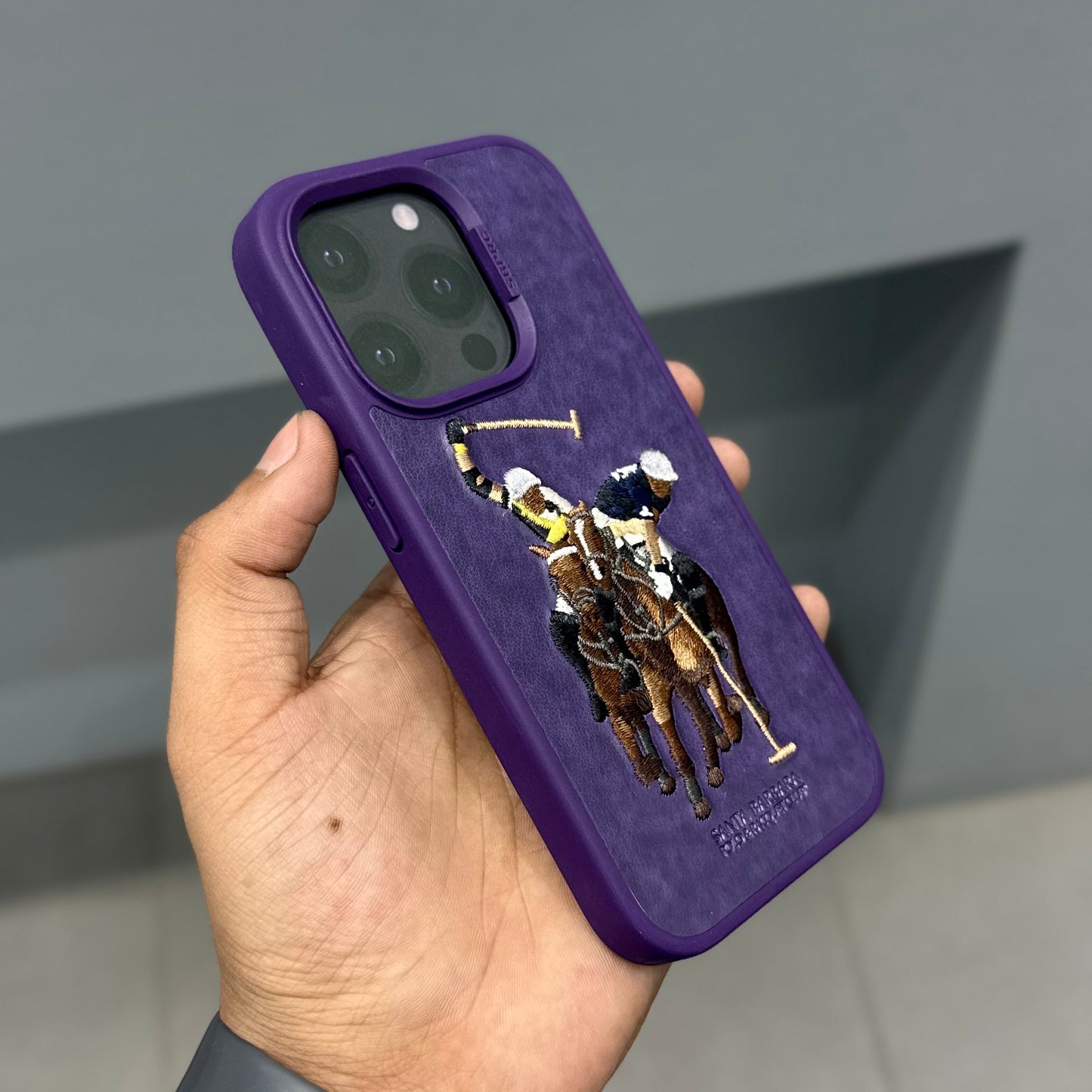 S B JOCKEY CASE - PURPLE JOCKEY ( No. 2937 )