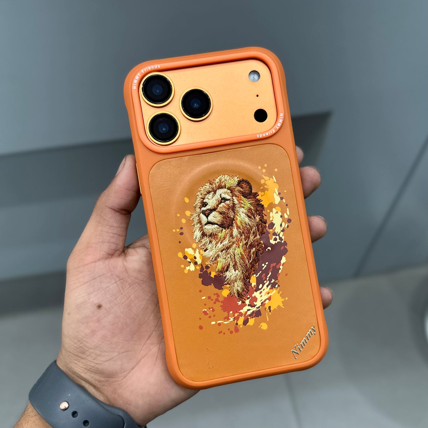 NIMMY LION CASE WITH MAGSAFE - ORANGE ( No. 2836 )