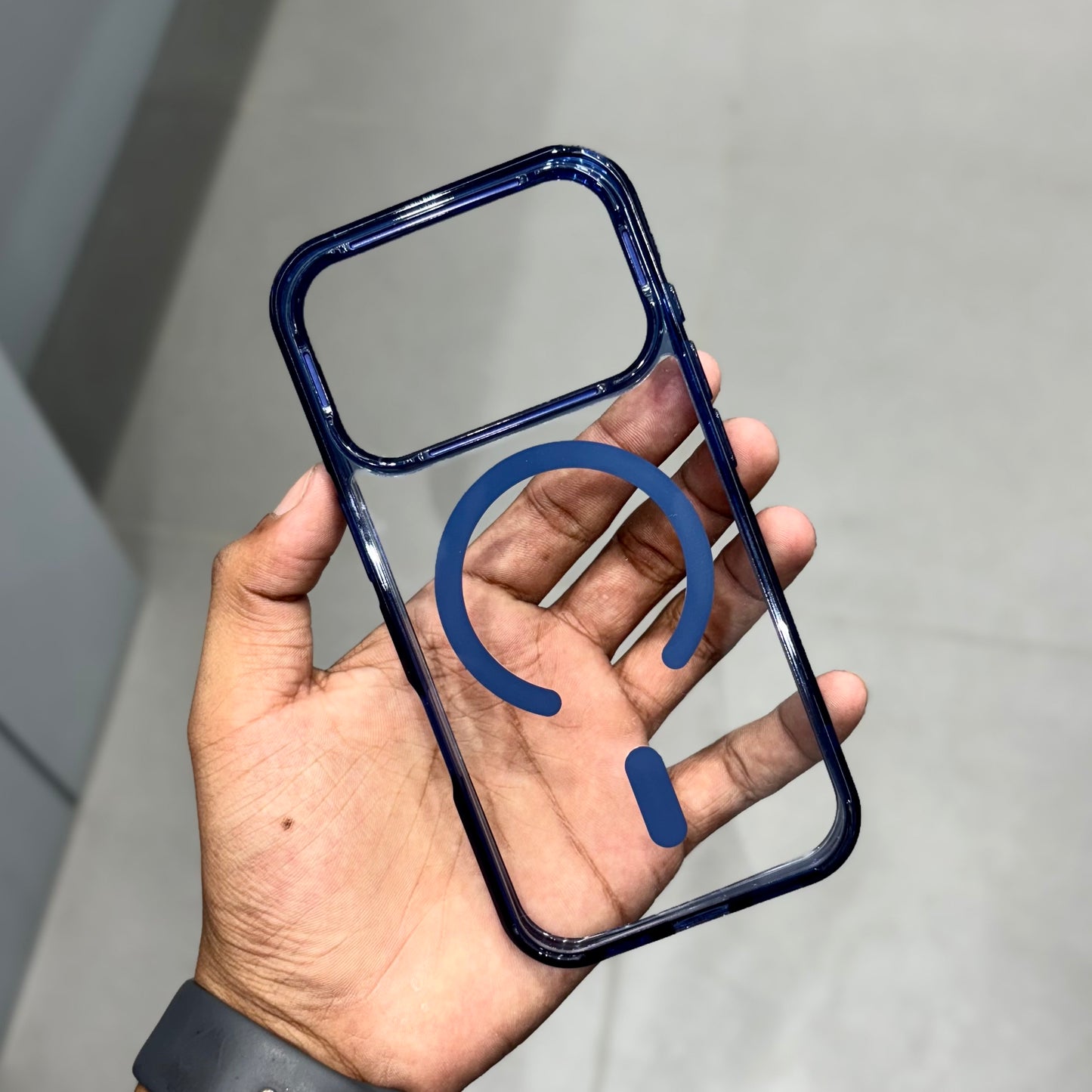 Parado Trans Magsafe Case-Blue ( No. 2121 )