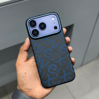 X LEVEL Blue Carbon Case wth Magsafe ( No. 2257 )