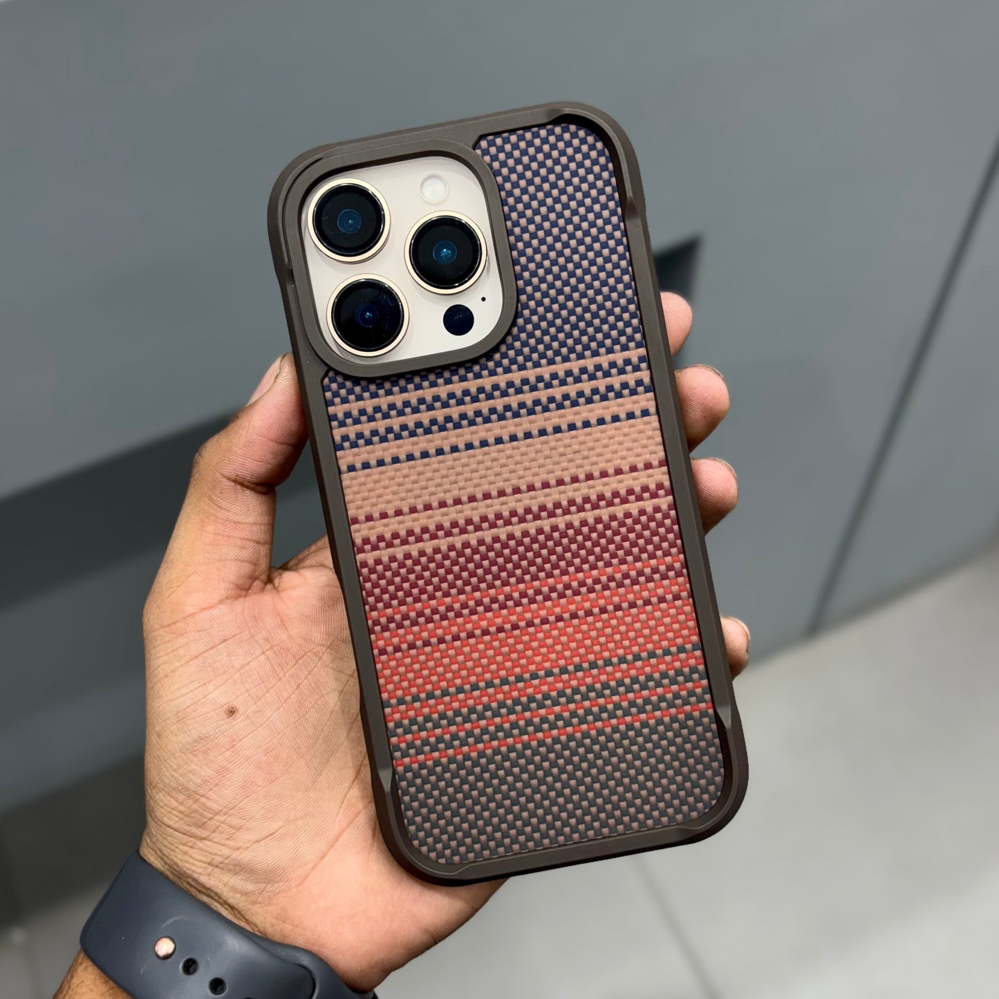 ICON CARBON CASE - BROWN ( No. 2393 )