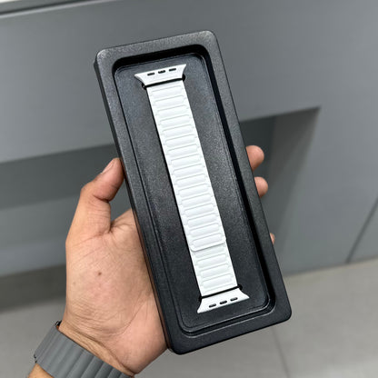 MAGNETIC CLASP STRAP - WHITE ( No. 3195 )