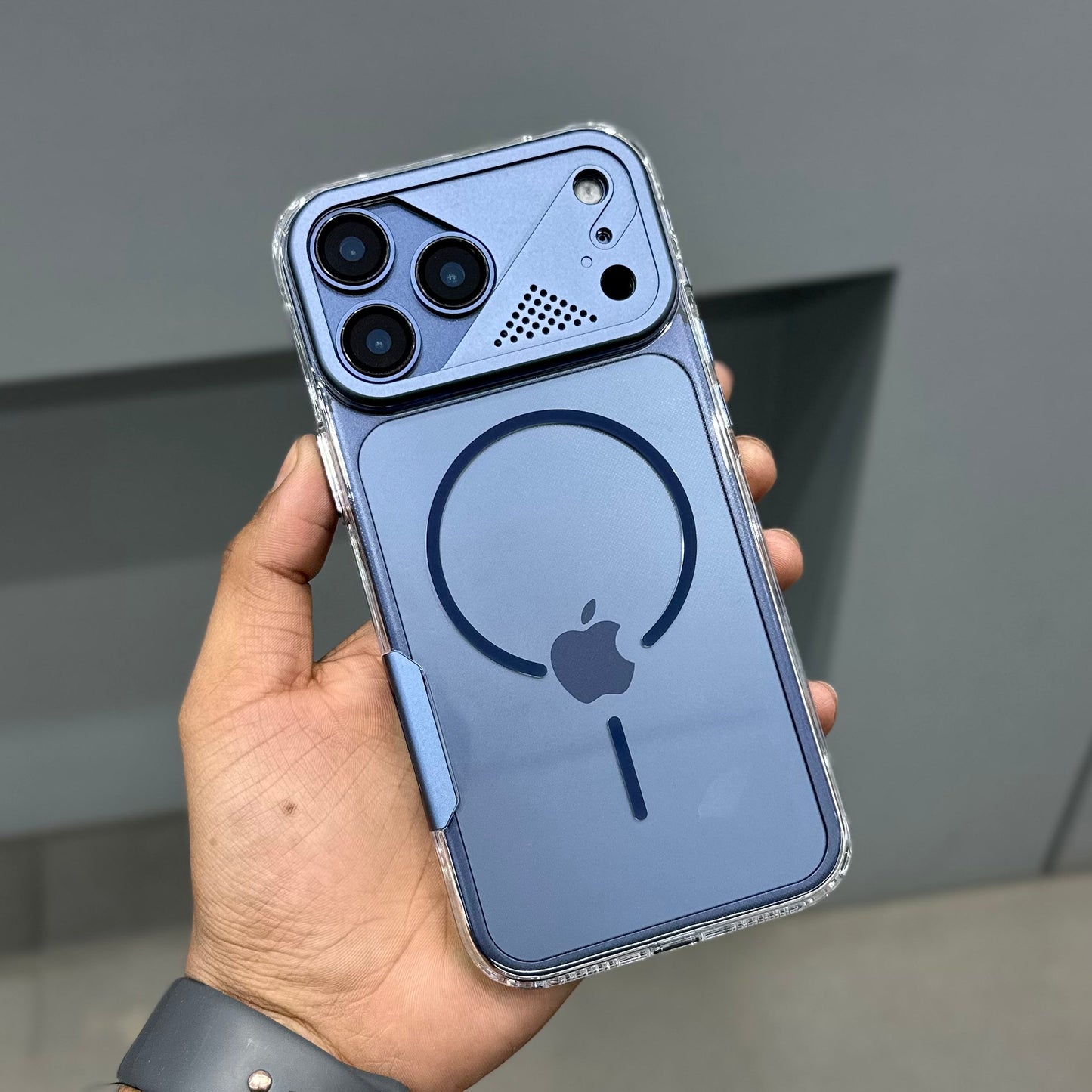 QUANTUM CLEAR PRO CASE - BLUE ( No. 3105 )