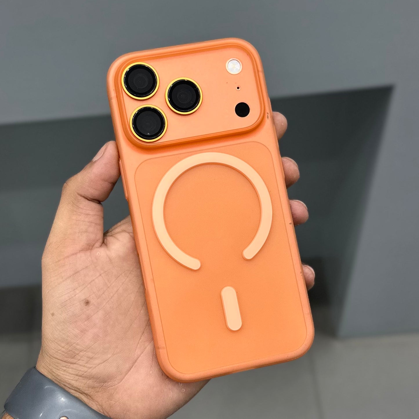 MMKIO AIR PAPER MAGSAFE CASE - ORANGE ( No. 3720 )