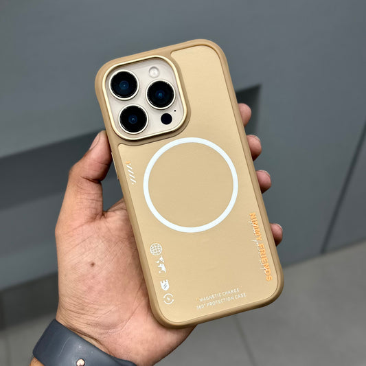 NIMMY MAGSAFE CASE - BROWN GOLD ( No. 2694 )