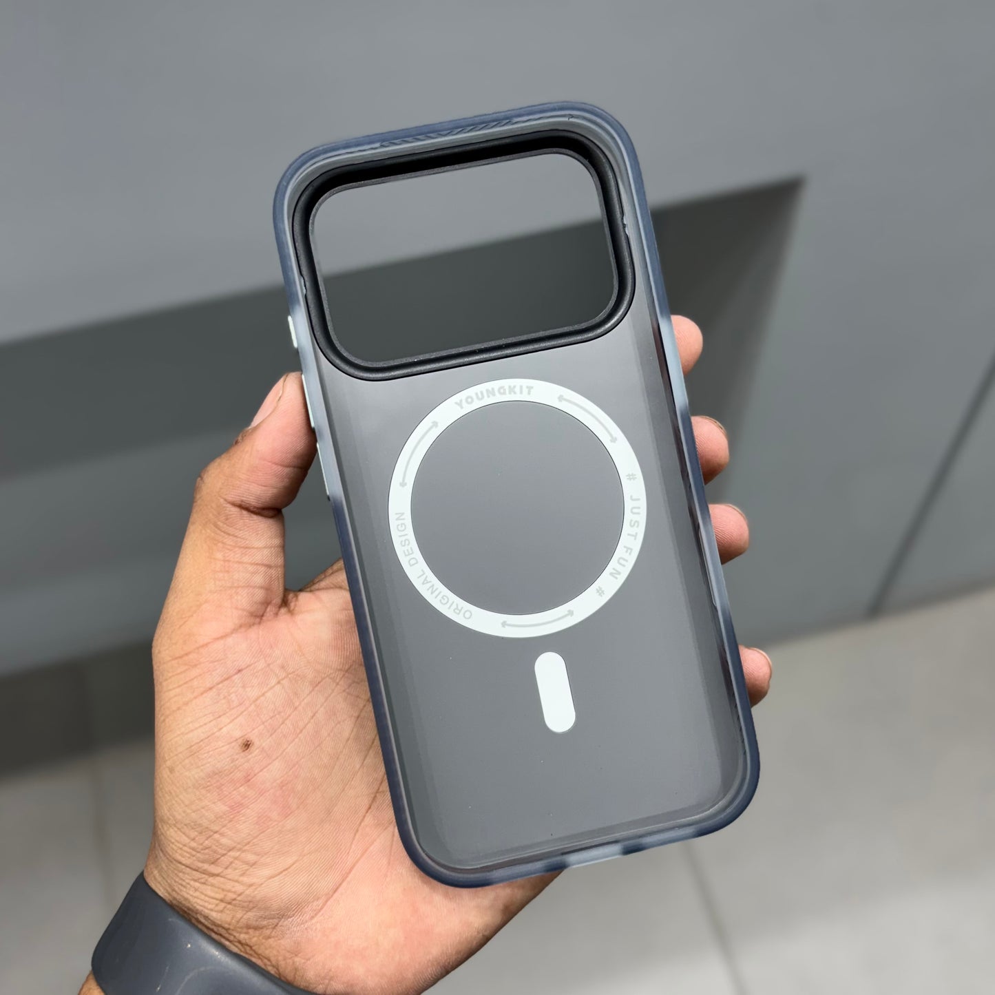 YOUNGKIT CEMO MAGSAFE CASE - ORANGE ( No. 2397 )