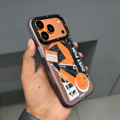 YOUNGKIT JUSTFUN Magsafe Case - Orange ( No. 2311 )