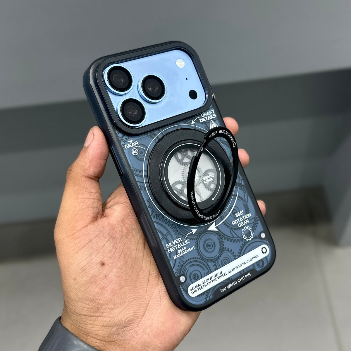 MECHANICAL FLIX CASE - BLACK ( No. 4096 )