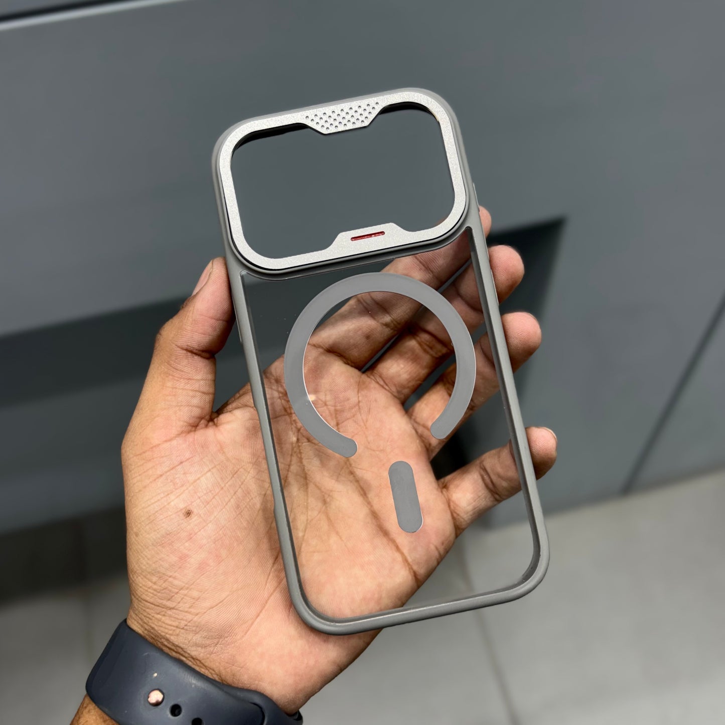 NYJOY ARMOD CAM CASE - GREY ( No. 2411 )