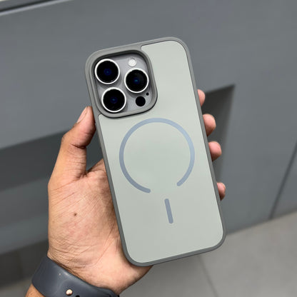 HAMURU SKIN FEELCASE MAGSAFE - GREY ( No. 2378 )