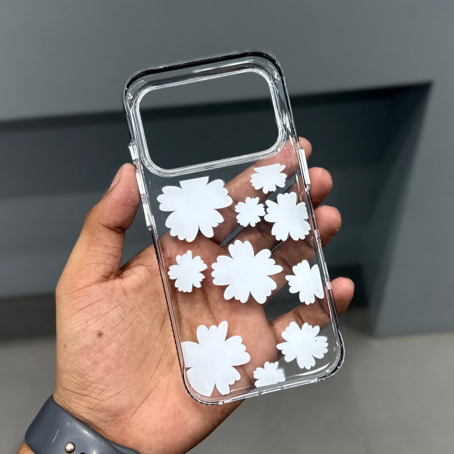 COME FLOWER CASE - WHITE ( No. 2974 )