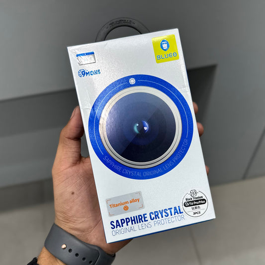 BLUEO SAPPHIRE 1 - 1 CAMERA RINGS - BLACK TITANIUM ( No. 2894 )