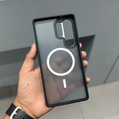 KEHUIMEI FROSTED CASE MAGSAFE - BLACK ( No. 2741 )