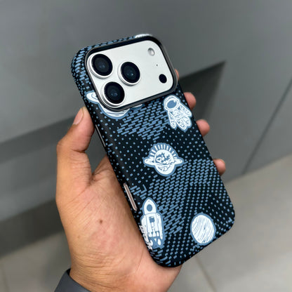 KDM Grafix Planets with Magsafe Case - Black ( No. 2221)