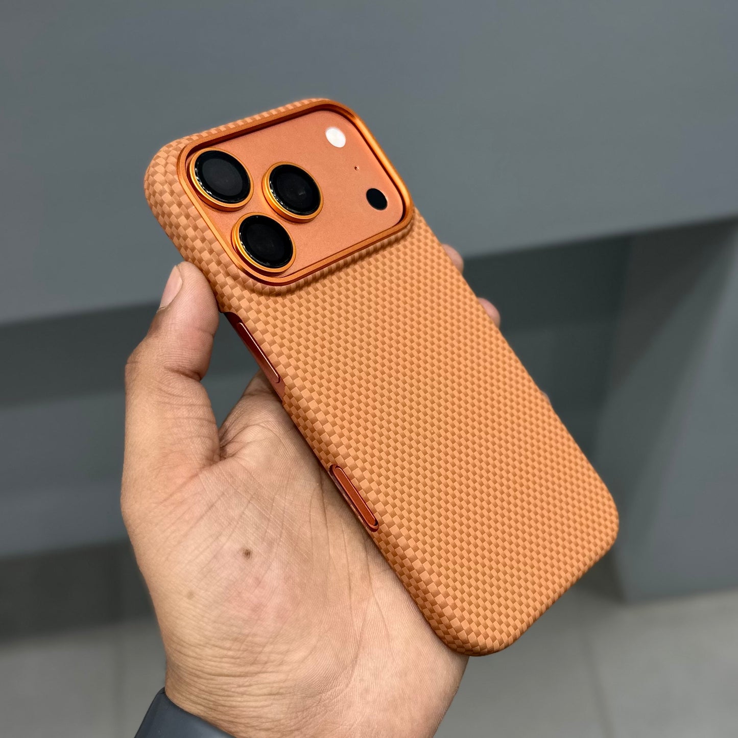 KAOU CARBON STEALTH MAGSAFE - ORANGE ( No. 3228 )