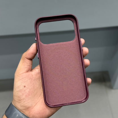 CMAQ WOVEN PRO MAGSAFE CASE - BURGUNDY ( No. 4144 )