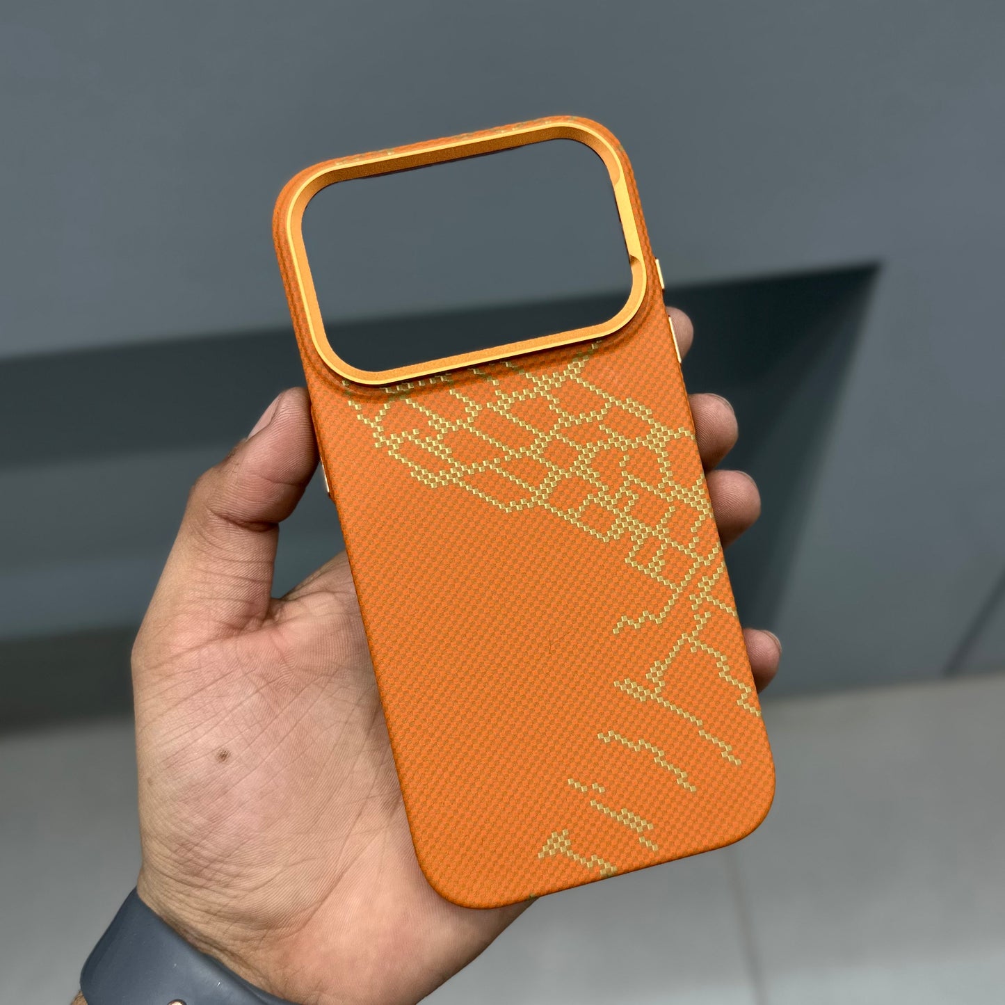 PINKSUN CARBON CASE - ORANGE 0.3 ( No. 3131 )