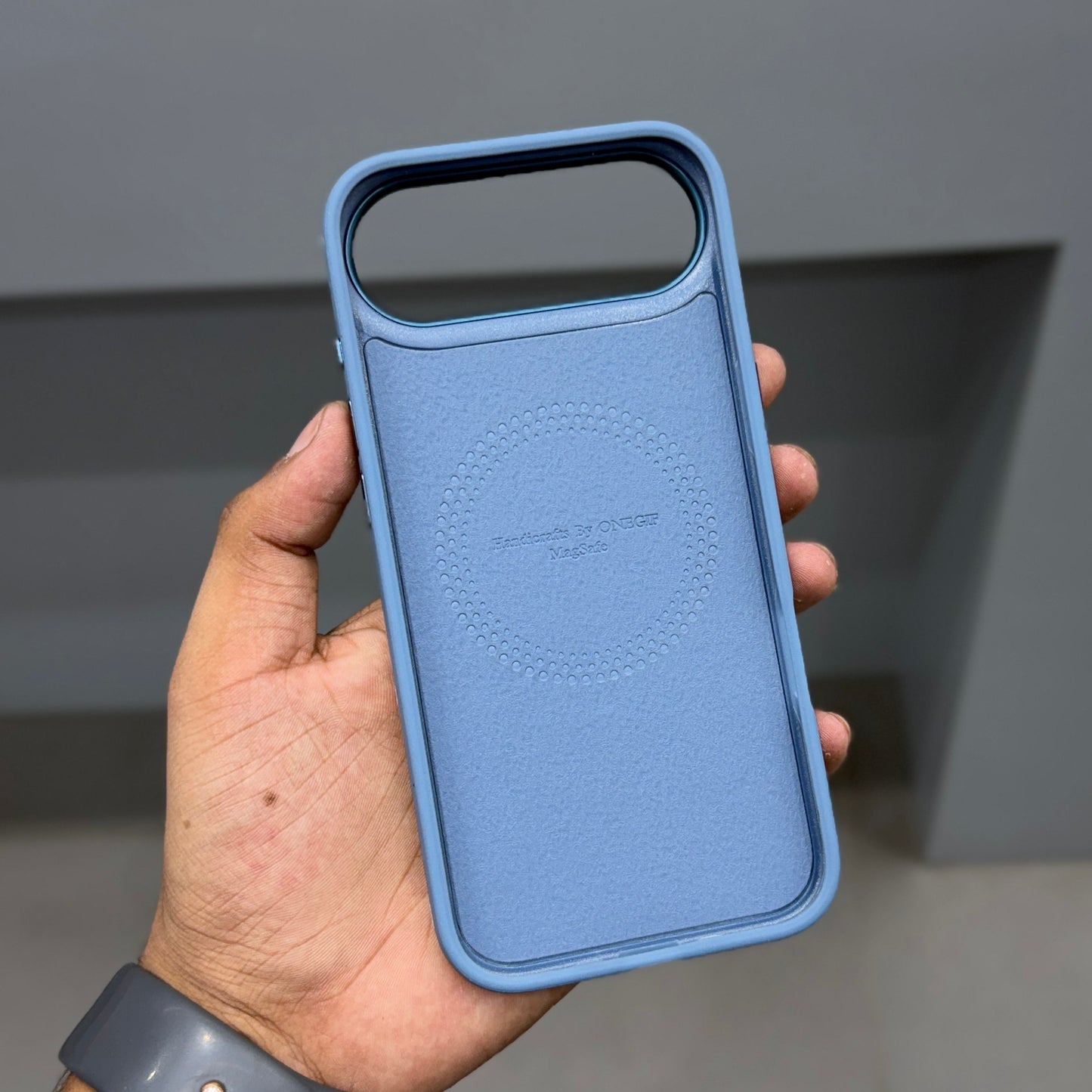 ONEGIF FLORAL EMPRESS EDITION MAGSAFE CASE - BLUE 2.0 ( No. 2691 )