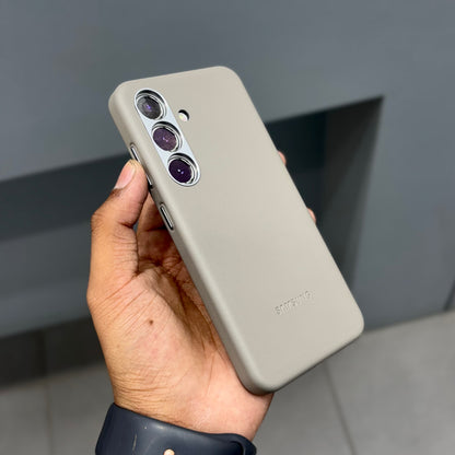 SAM VEGAN LEATHER CASE SAMSUNG - LIGHT BROWN ( No. 2464 )