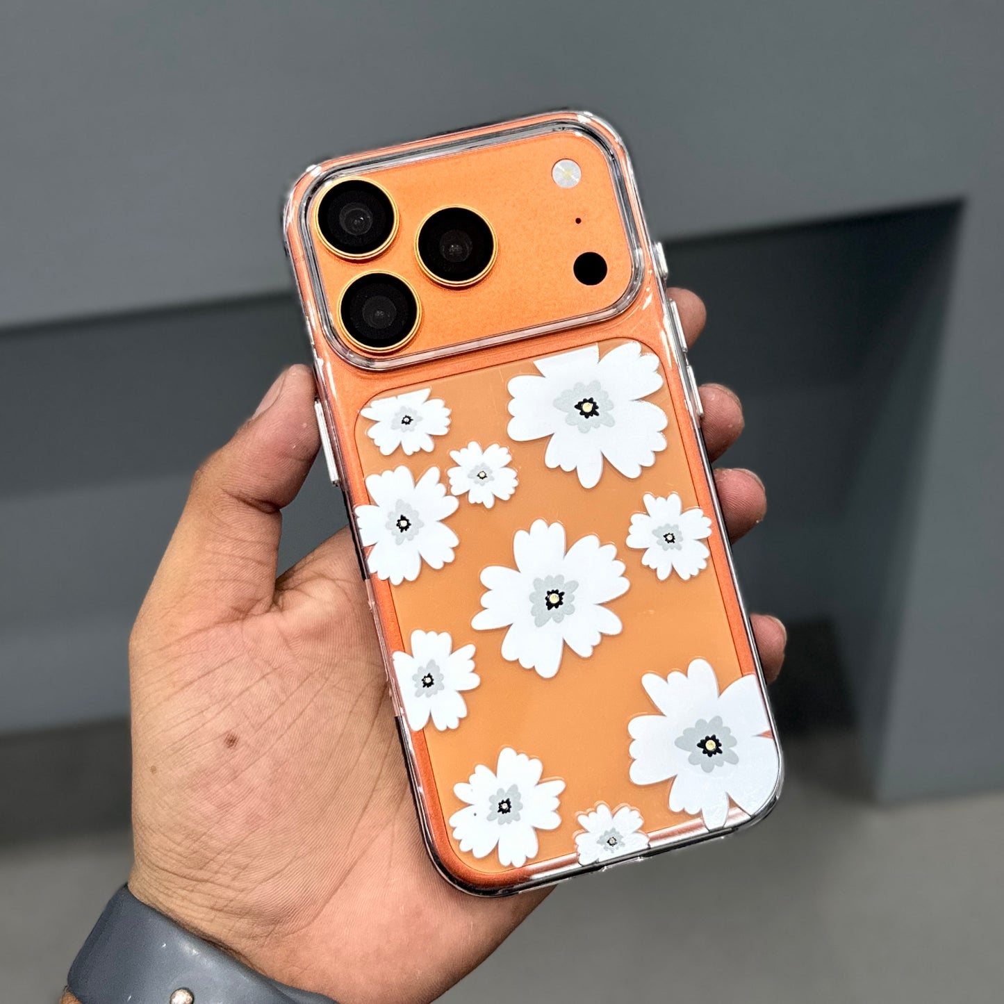 COME FLOWER CASE - WHITE ( No. 2974 )