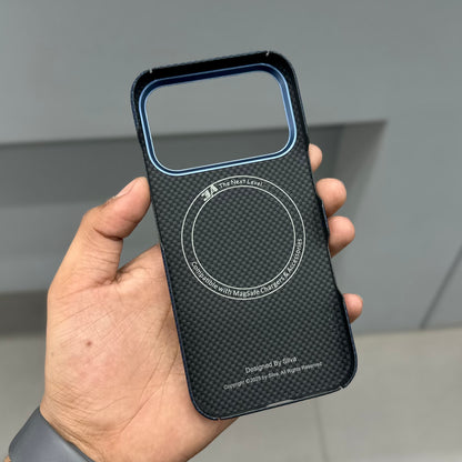 SLIVA IKEVLAR REAL CARBON CASE- BLUE ( No. 3135 )