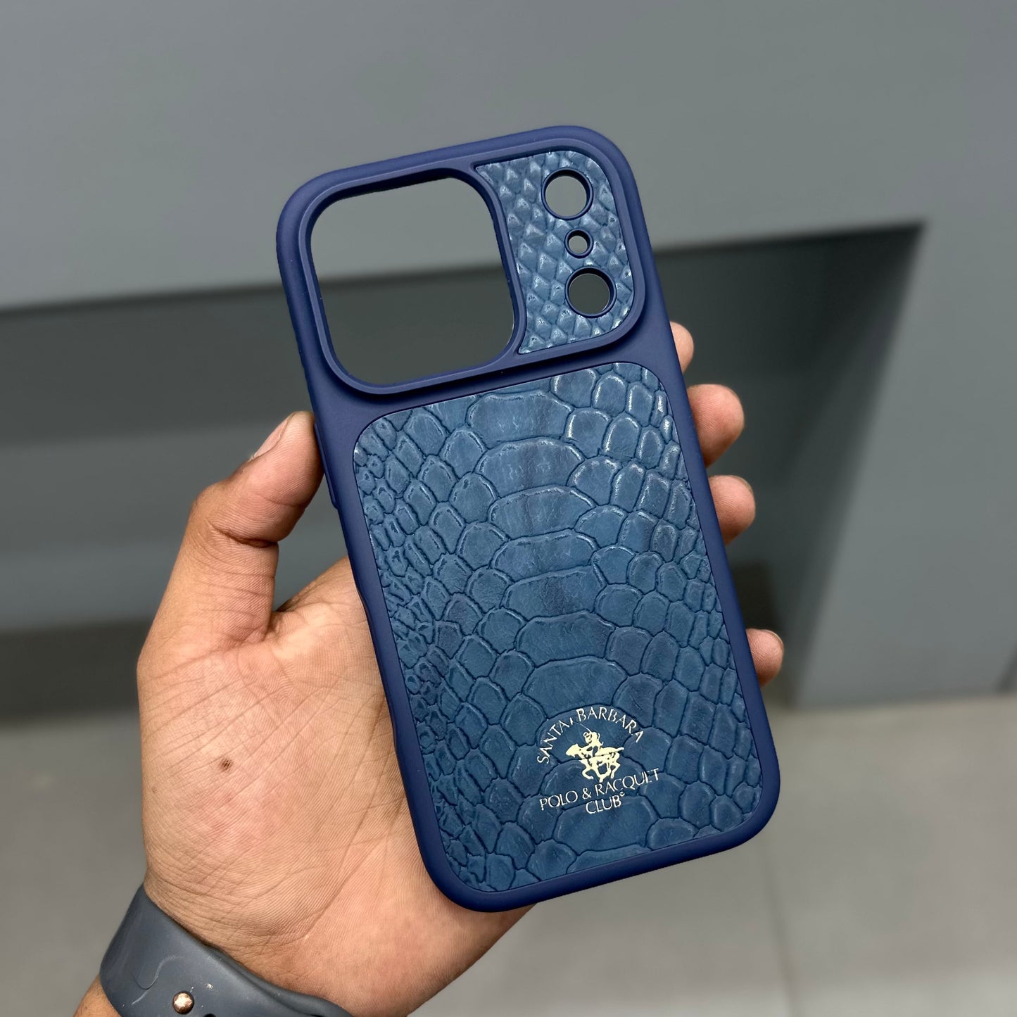 Santa Barbara Knight Case with Magsafe-Blue ( No. 2026 ) 17 Series