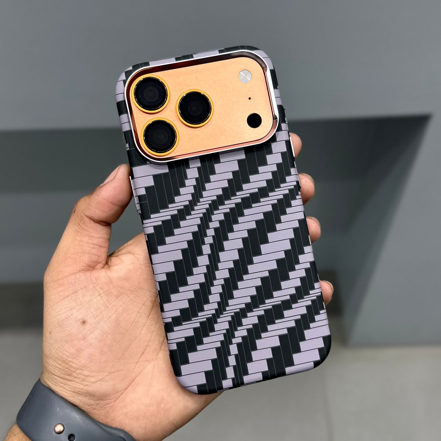 LUXO CARBON CASE -ILLUSION BLACK ( No. 3161 )