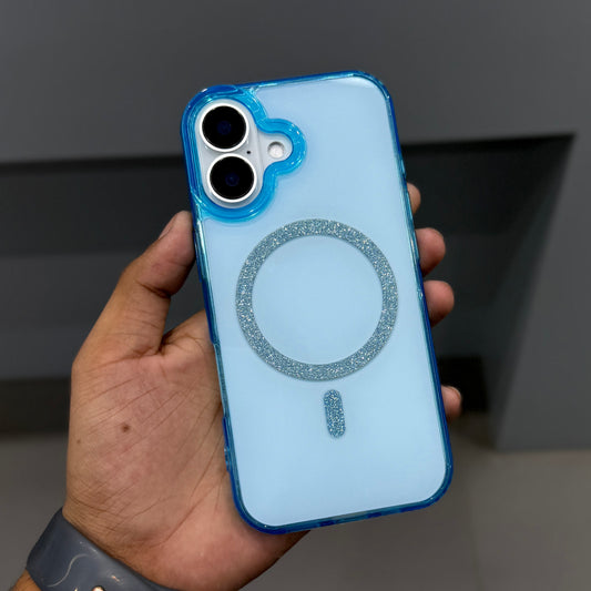 UTRYEE GLITER CASE - BLUE ( No. 3804 )