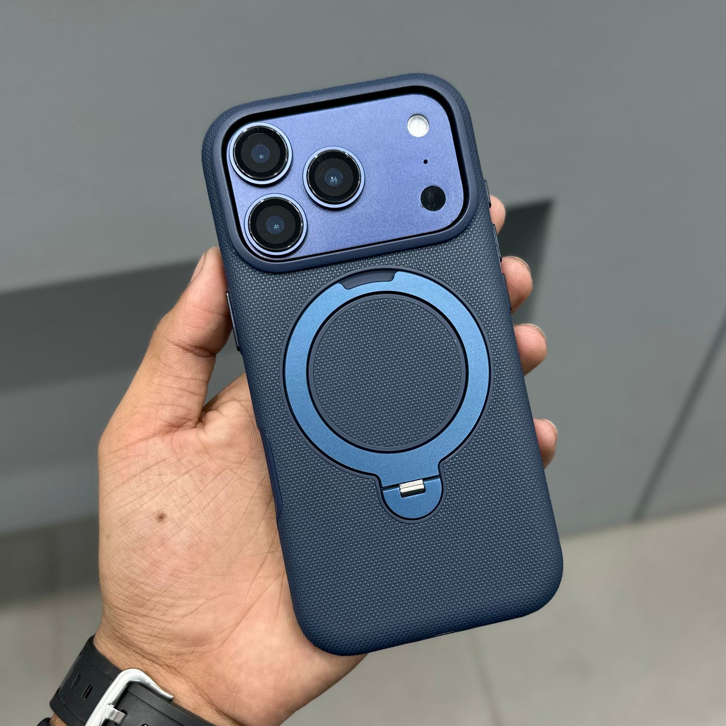 TADAMALL 360 MAGSAFE STAND CASE - BLUE ( No. 2873 )