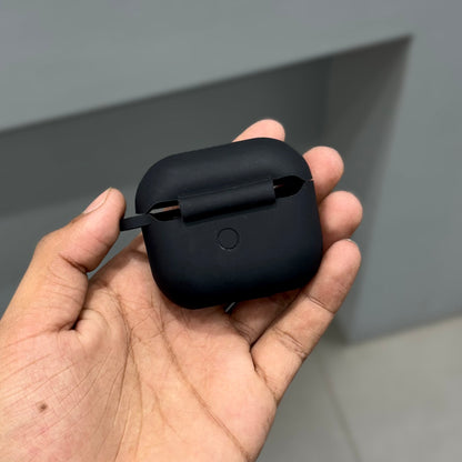 AIRPODS SILICON CASE - BLACK ( No. 2667 )