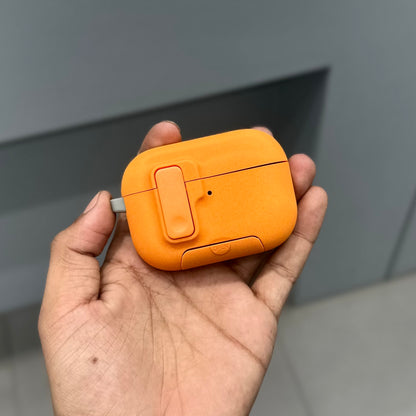 SAND LON AIRPODS CASE - ORANGE ( No. 2653 )