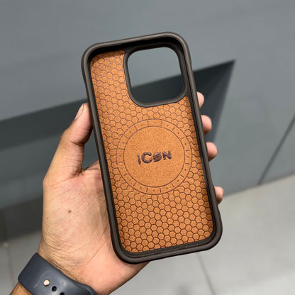 ICON CARBON CASE - BROWN ( No. 2393 )