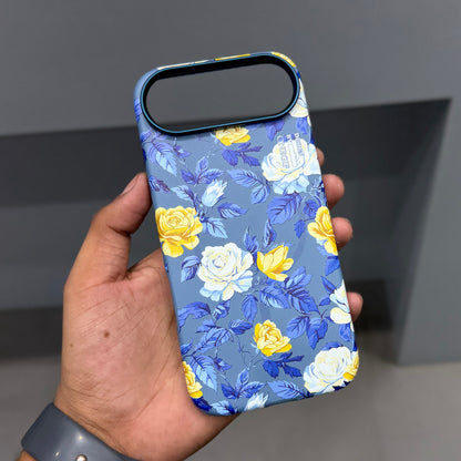 ONEGIF FLORAL EMPRESS EDITION MAGSAFE CASE - BLUE ( No. 2690 )