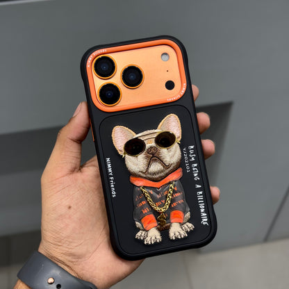 NIMMY DOG CHAIN CASE - BLACK ( No. 2530 )