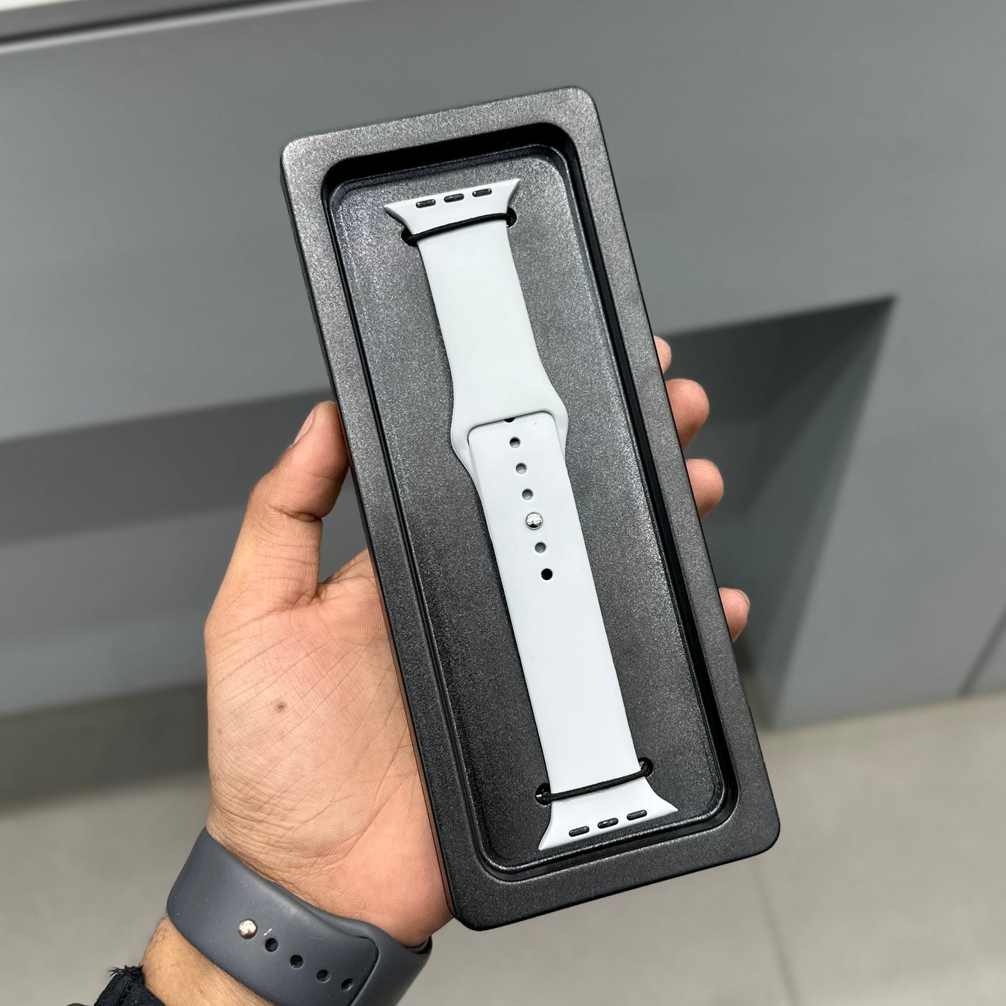 ENOOP SILICON STRAP - LIGHT GREY ( No. 3088 )