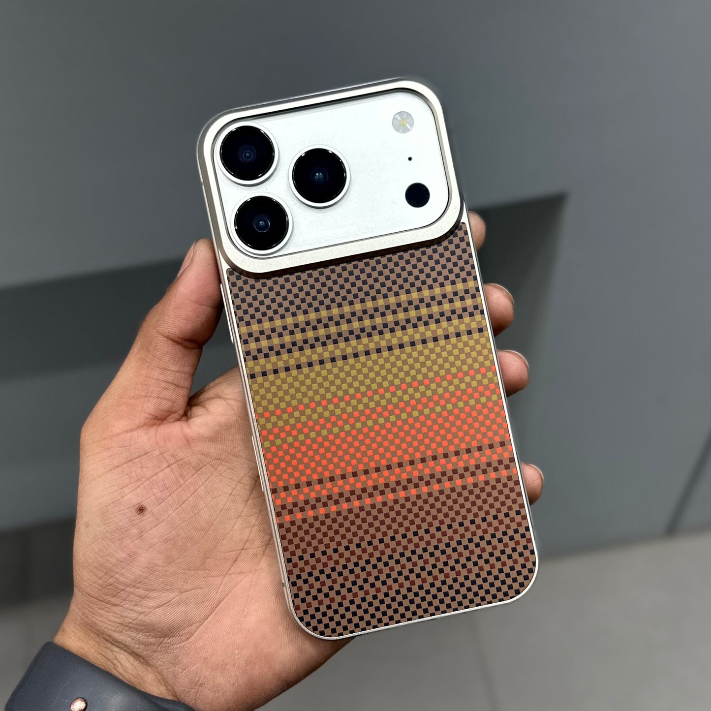 CMA MATRIX ARMOR MAGCLAP CASE - SUNRISE BROWN ( No. 2921 )