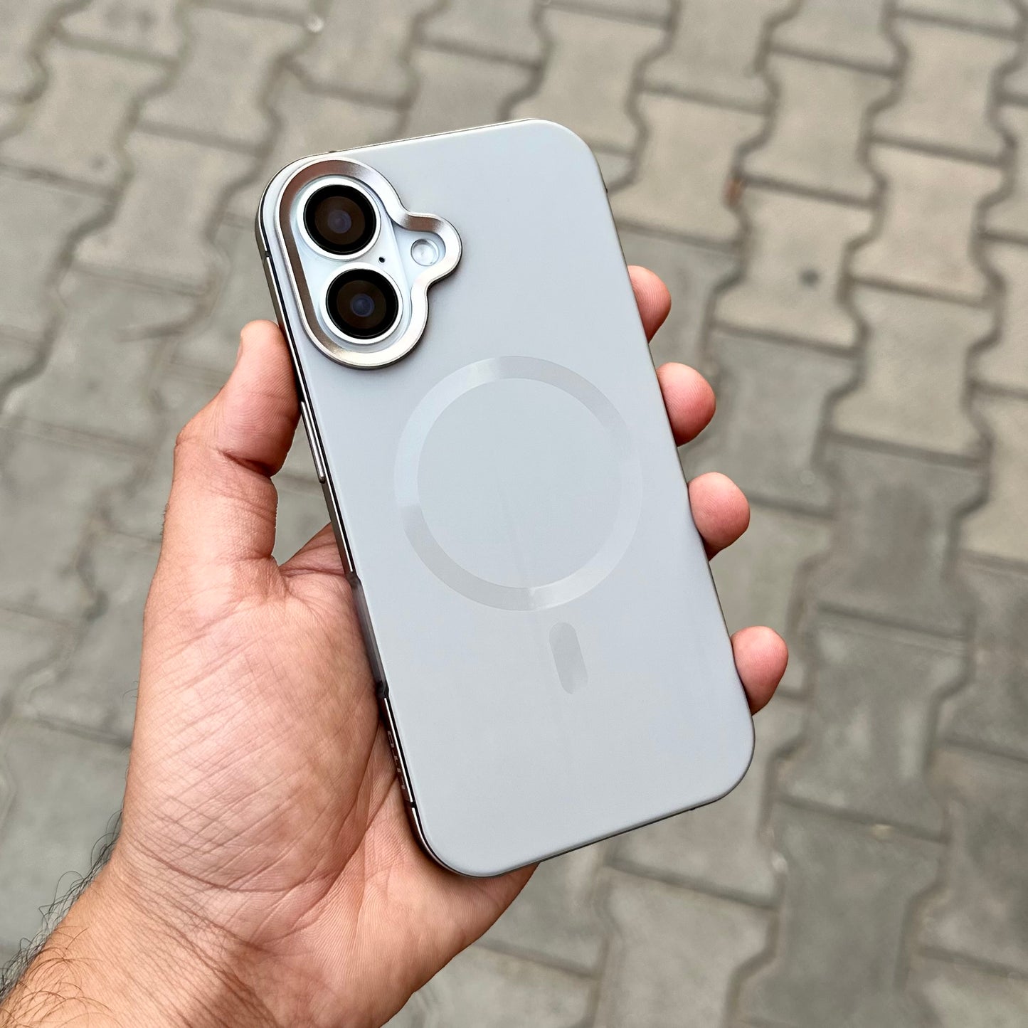 Lito Magmet Case With Magsafe- Grey ( No. 1799)