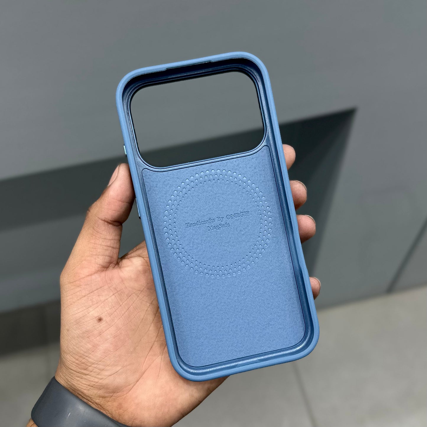 ONEGIF FLORAL EMPRESS EDITION MAGSAFE CASE - BLUE 2.0 ( No. 2691 )