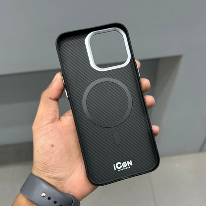 ICON CARBON CASE - BLACK ( No. 3058 )