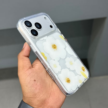 TRANZO BC 02 FLOWER CASE - WHITE ( No. 3629 )