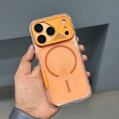 QUANTUM CLEAR PRO CASE -ORANGE ( No. 3104 )