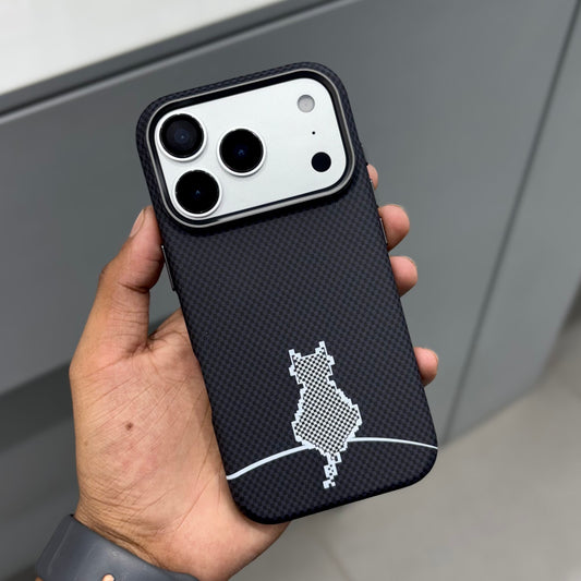 KDM Grafix Down Cat with Magsafe Case - Black ( No. 2224)