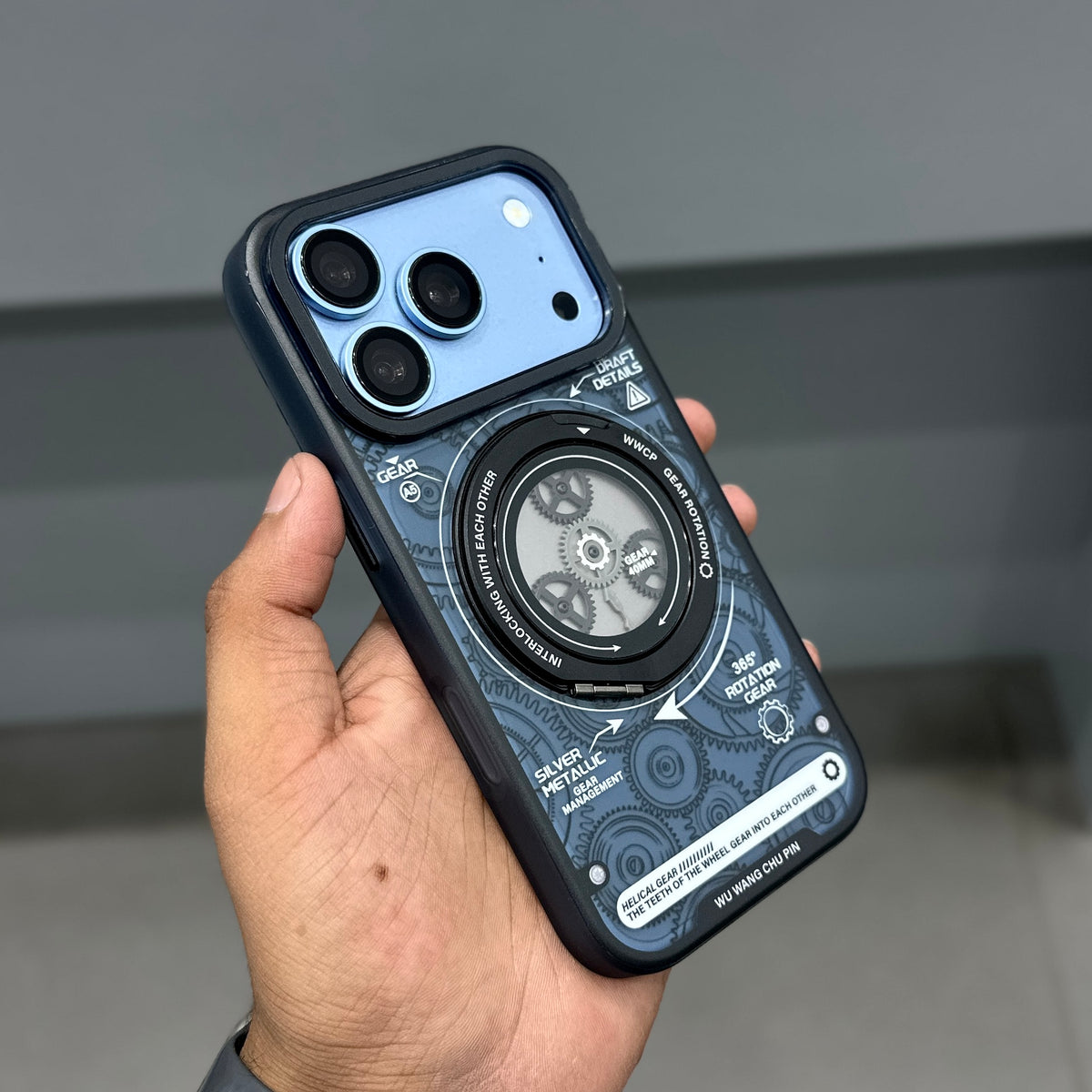 MECHANICAL FLIX CASE - BLACK ( No. 4096 )
