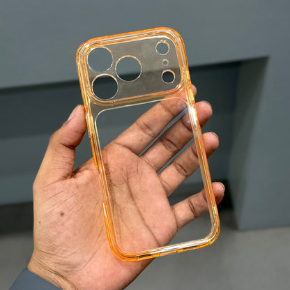 NYJOY CLEAR CASE TNT - ORANGE ( No. 2415 )