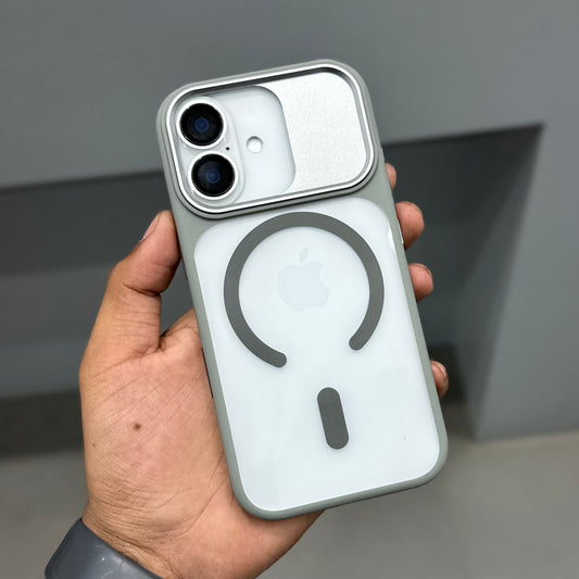 ICON N CLEAR METAL CAM CASE-GREY ( No. 3420 )