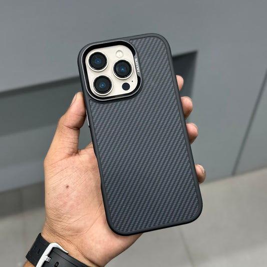 NY JOY CARBON CASE WITH MAGSAFE - BLACK ( No. 2828 )