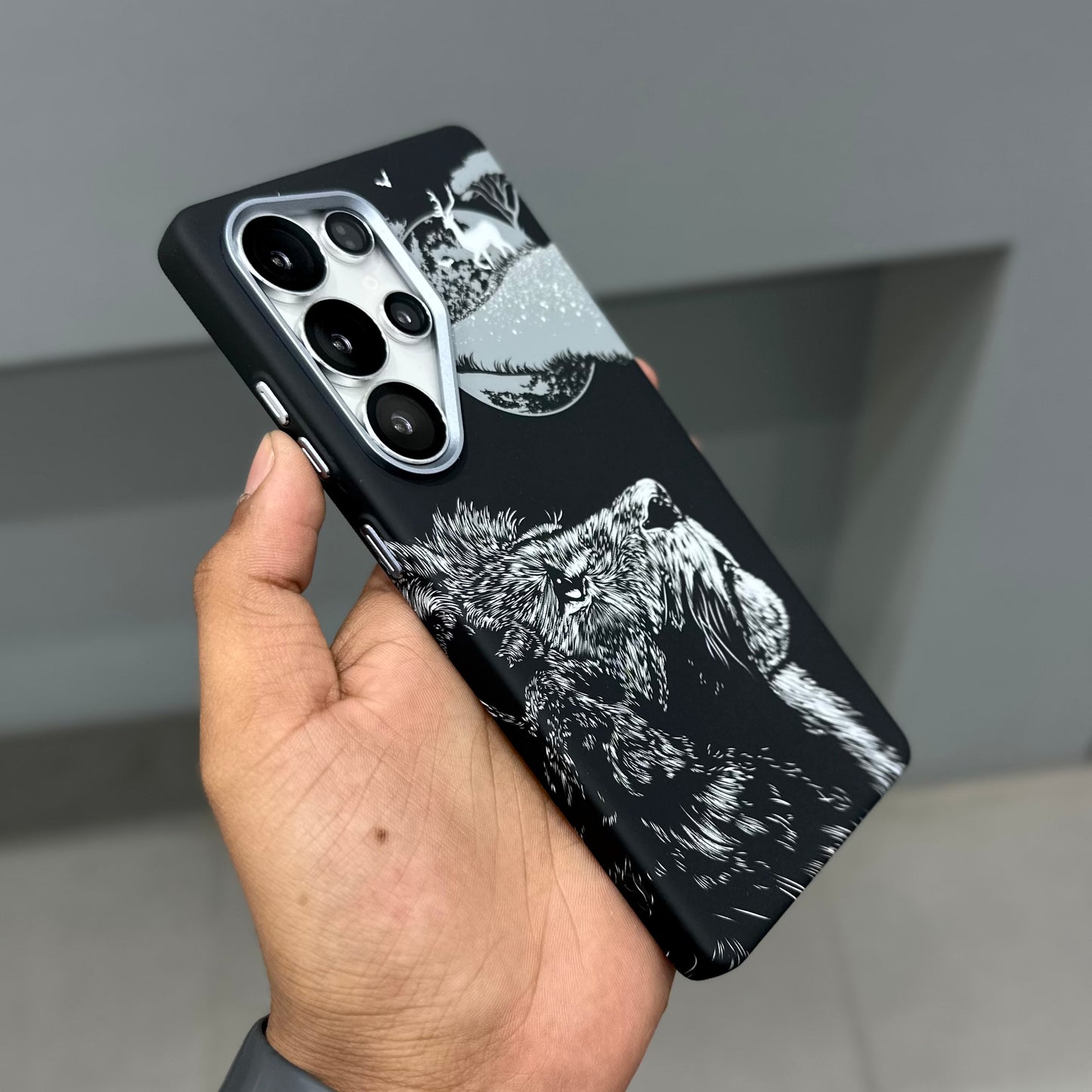 FREE AIR LION MAGSAFE CASE - BLACK ( No. 3270 )