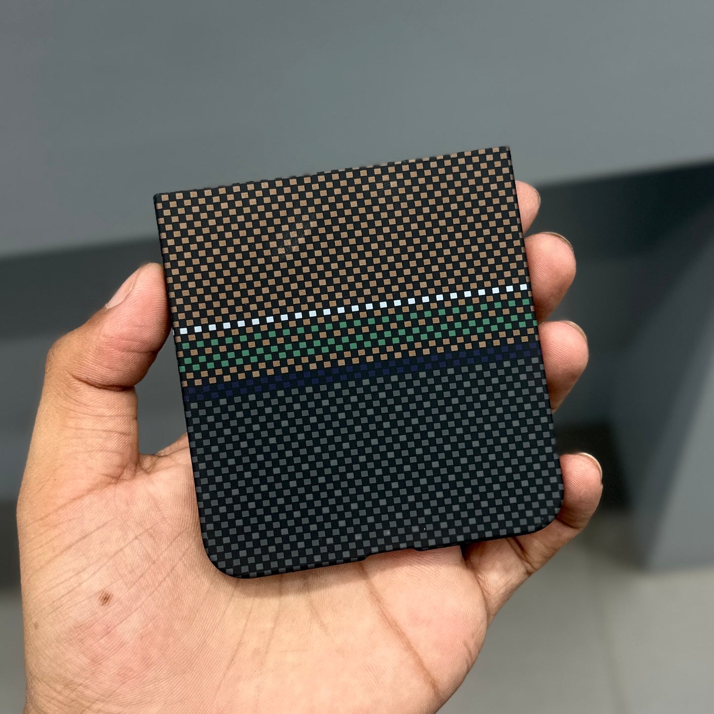 LUXO BOOM BROWN MAGSAFE CASE - FOLD SERIES ( No. 3846 )