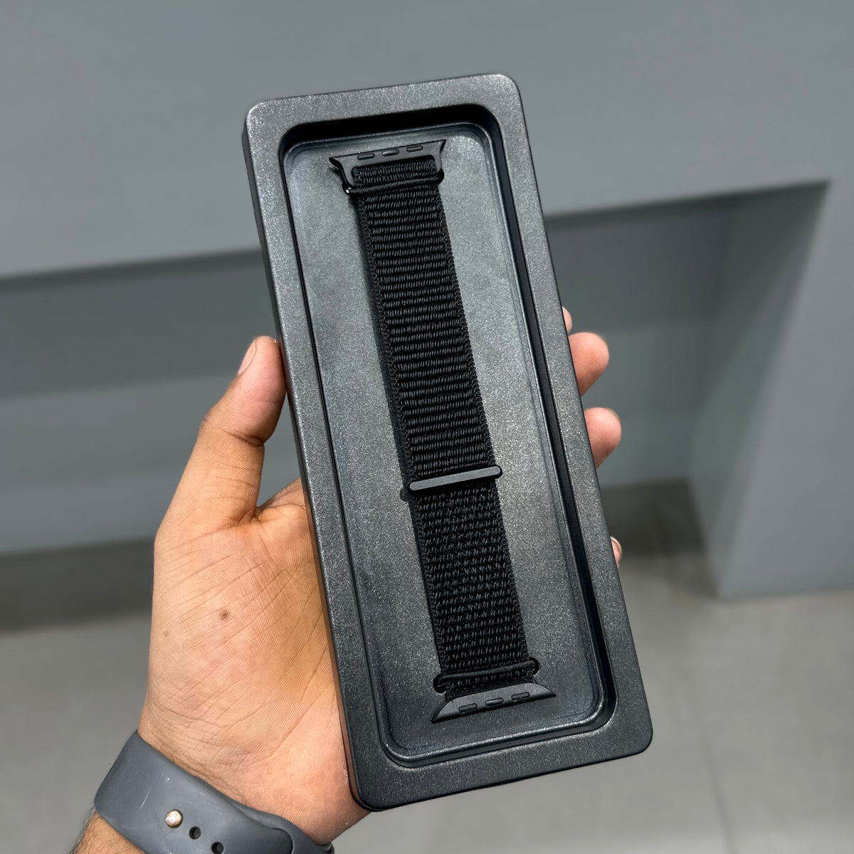 NYLON LOOP STRAP - BLACK ( No. 3738 )